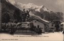 JJ. 1280 Monument de Saussure et le Mont-Blanc a Chamonix Jullien freres, Phot. Editeurs, Geneve