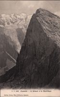J.J. 6005 Chamonix - Le Brevent et le Mont-Blanc Jullien freres, Phot. Editeurs, Geneve