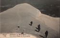 B.&F. 1766 Ascension du Mont-Blanc. Vue vers la Bosse du Dromadaire.