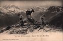 J.J. 3162 Sur les sommets - Aiguille Verte et le Mont-Blanc Jullien freres, Phot. Editeurs, Geneve