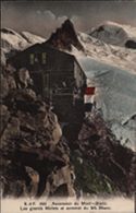 B.&F. 1819 Ascension du Mont-Blanc. Les grands Mulets et sommet du Mt. Blanc.