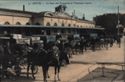 71. CETTE. -  La Gare des Voyageurs et Tramways Cettois.  Photo. edit. Quarancet, Cette.