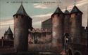 16 CARCASSONNE (Cite). - Le Chateau et la Tour de la Justice. -LL.