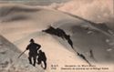 B.&F. 1772 Ascension du Mont-Blanc. Descente du sommet sur le Refuge Vallot.