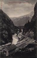 Tramway d'Annecy a Thones Defile de Dingy  Editeur, phot.-edit., Annecy.