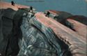 Traversee d'une crevasse