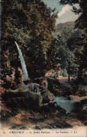 67 GRENOBLE.- Le Jardin Publique.  - La Fontaine. -LL.