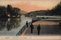 95 LAC D'ANNECY. - Jardin public et Ile des Cygnes. - LL.