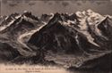La chaine du Mont-Blanc vue du sommet du Brever (2525 m.) (d'apres le dessin)