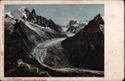 La Flegere. Vue de la Mer de Glace. 5014 Edition Wehrli Freres, Kilchberg- Zurich. AUTO-CHROM LOUIS GLACER