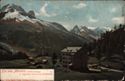 Col des Montets (Trelechamp) L'Aiguille verte et le Montblanc. 366 Edition Wehrli Freres, Kilchberg- Zurich. AUTO-CHROM LOUIS GLACER