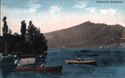 Collection Artistique 2201. AIX-LES-BAINS. - Lac du Bourget. - Dent du Chat. - Le Grand Port Edition Giletta, phot., Nice.