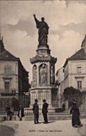 23.-  DIJON - Statue de Saint-Bernard