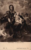 256 LL.  GUIDO RENI. - La Madona della Pace.  MUSEE CONDE, CHANTILLY (71).