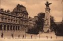 47 PARIS. -  Le Monument de Gambetta et le Louvre. - LL.