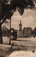 11. - Les Coins de Dijon Place du 30 Octobre. - L.V.,  edit.