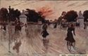 PARIS. AVENUE DES CHAMPS-ELYSEES