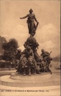 467 PARIS. - La Statue de la Republique (par Dalou). -LL.