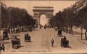 1 PARIS. - L'Arc-de-Triomphe et les Champs-Elysees. -LL.