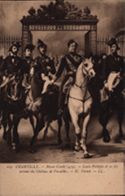 219 CHANTILLY. - Musee Conde (439). - Louis- Philippe et ses fils sortant du Chateau de Versailles. - H. Vernet . -LL.