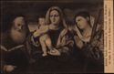 ROVIGO Veneto - Pinacoteca de' Concordi - La Madonna col figlio S. Gerolamo e S. Elena (Jacopo Palma)