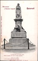 Monumento a Giacopo Leopardi Recanati