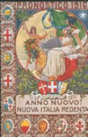Pronostico 1916: anno nuovo! Nuova Italia redenta