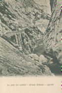 La gola dei castelli, strada Belluno-Agordo