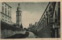 Udine, il Castello e strada con portici