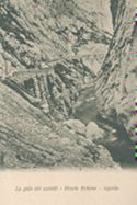 Cadore, case rustiche di Calalzo