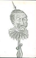 [Caricatura di Guglielmo 2. di Germania].  - Brescia: Lo sghignazzo, [tra il 1914 e il 1918]