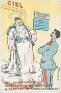 Oui mon ptit depuis ton coup de Reims ton bon vieux Dieu allemand s'est fait naturaliser français!