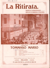 La ritirata : marcia d'ordinanza della R. Marina italiana
