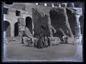 Maria Nigrisoli, Lina e Guido Guerrini all’interno del Colosseo: Roma