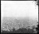 Veduta panoramica dell’entroterra di Napoli dalla certosa di San Martino: sullo sfondo a destra il Vesuvio