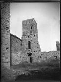 Torre della Postierla, il lato interno nel cassero del castello di Romena