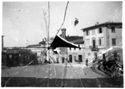 Piazza Giuseppe Garibaldi con la stazione degli omnibus per San Domenico Firenze e viceversa: Fiesole