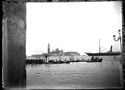 Veduta dal molo prospiciente la Piazzetta San Marco dell’isola di San Giorgio Maggiore: Venezia aprile 1892