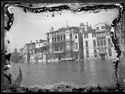 Veduta dal piazzale dell’Accademia reale di Belle Arti del palazzo Giustinian Lolin sul Canal Grande: Venezia aprile 1892