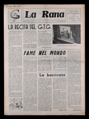 La rana: organo interno del Liceo Galvani