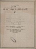 QUINTO PRESTITO NAZIONALE 5%