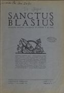 Sanctus Blasius: rassegna ragusea illustrata di lettere e di arte