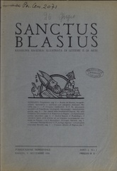 Sanctus Blasius : rassegna ragusea illustrata di lettere e di arte