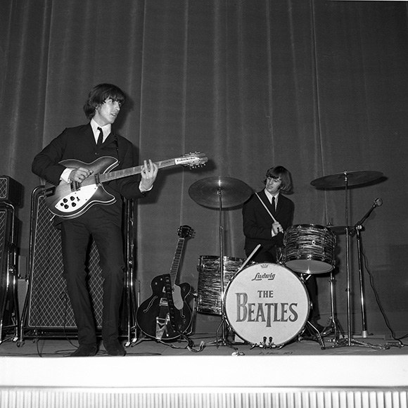 The Beatles in concerto al teatro Adriano. Roma 1965
