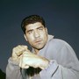 Francesco Cavicchi pugile bolognese campione europeo di pesi massimi. Roma, 21 gennaio 1956
