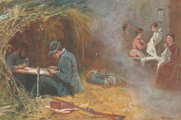 Fondo Guerra delle Nazioni Cartoline