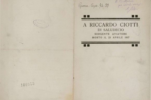 Fondo Guerra delle Nazioni Opuscoli