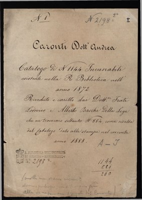 Ms. 2198 A-I