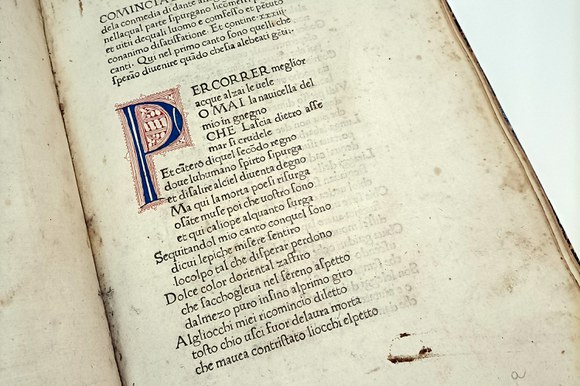 Spiegare dante. Incunaboli