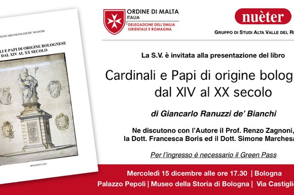 Cardinali e Papi di origine bolognese dal XIV al XX secolo